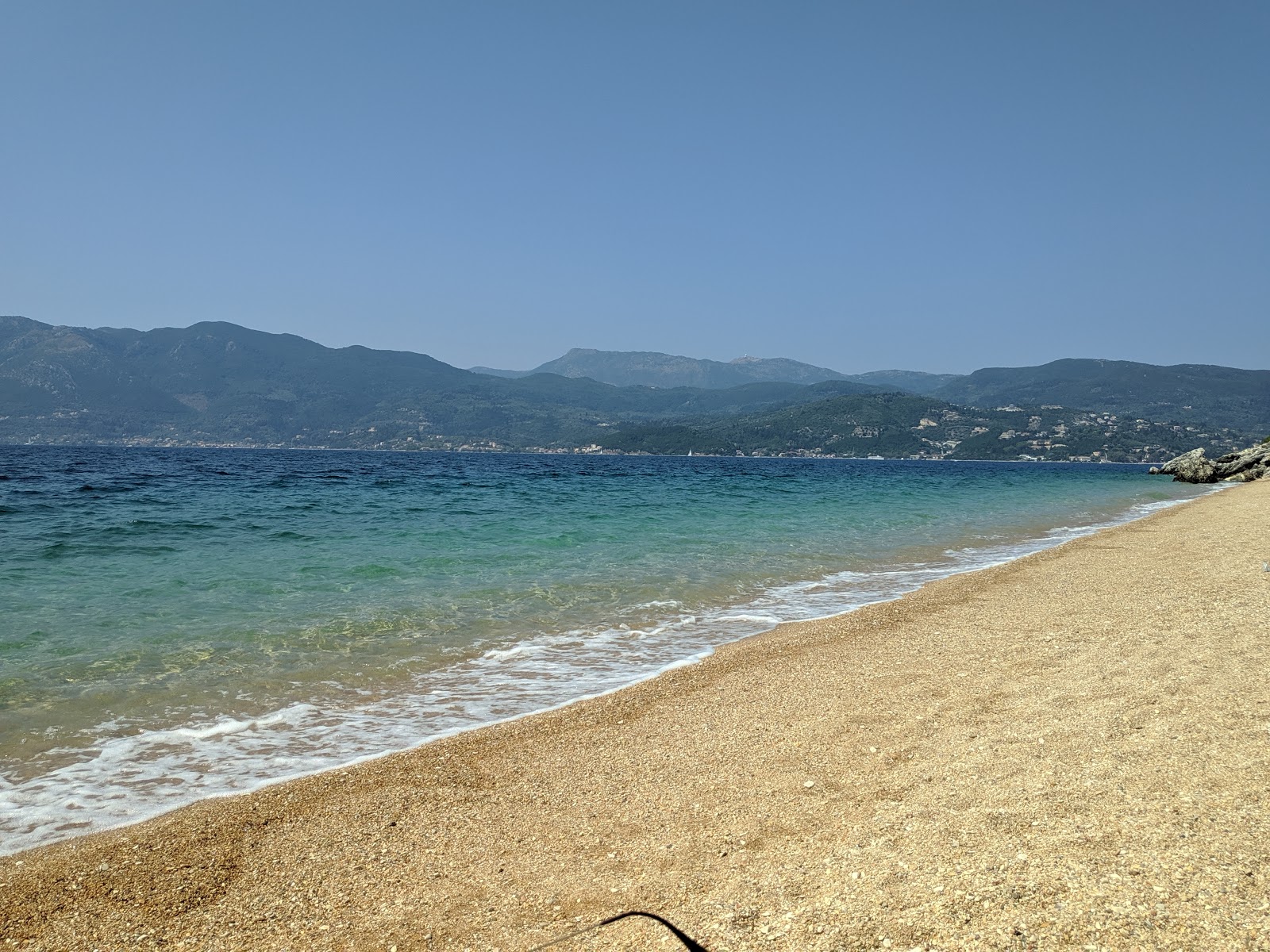 lygia beach lefkada greece