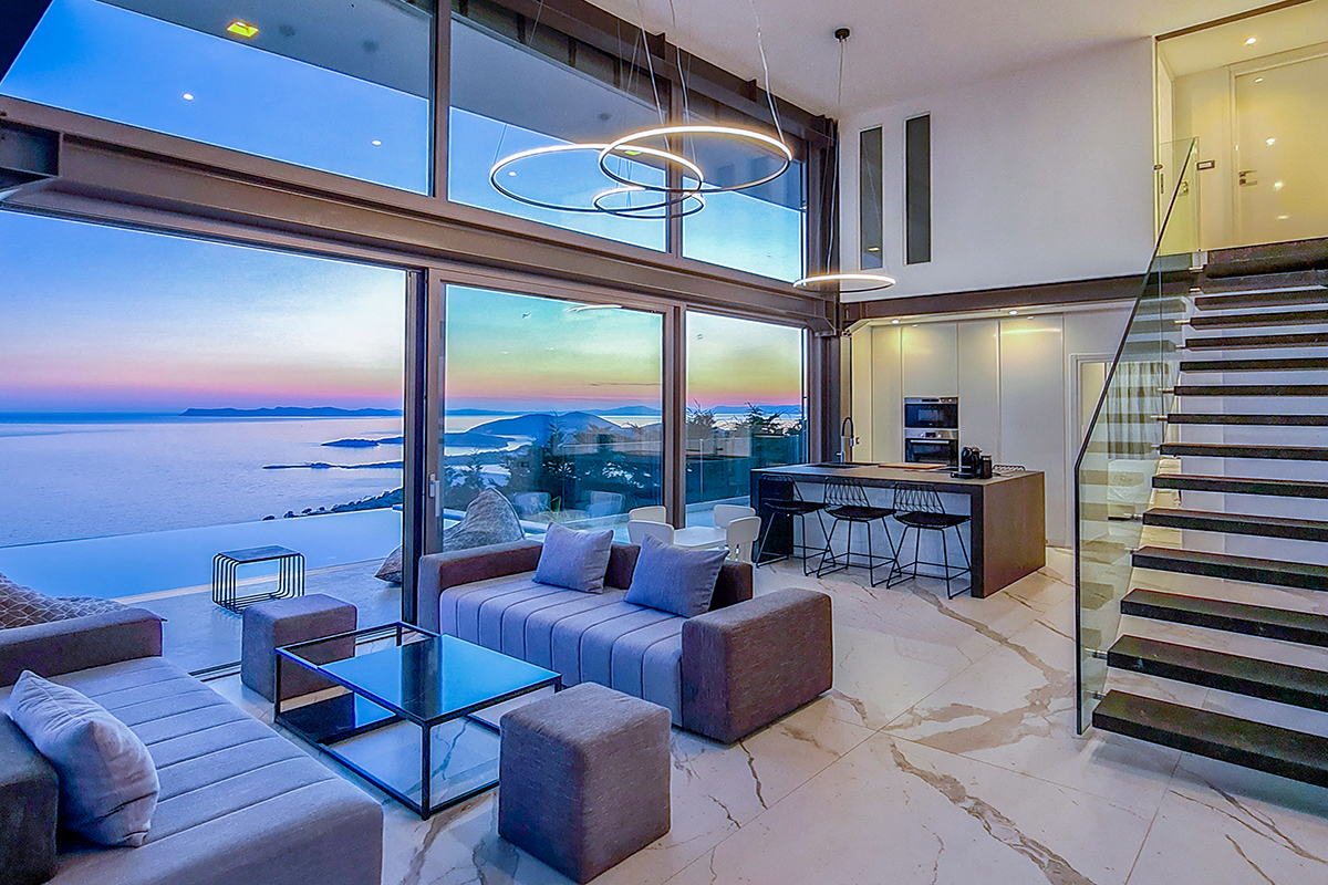 villa blue ionian luxury lifestyle
