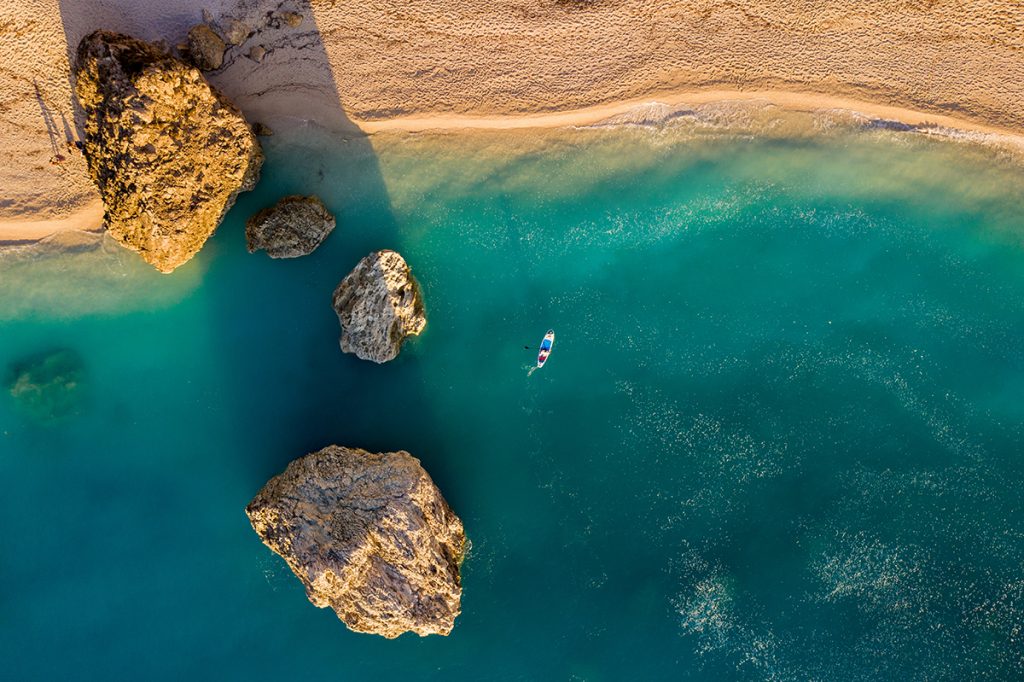 west coast beaches lefkada greece