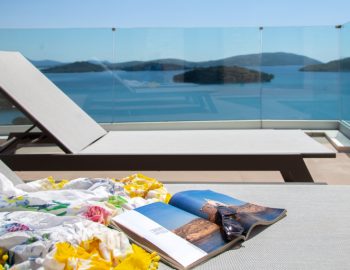villa phaena nidri lefkada greece outdoor magazine sunglasses loungers