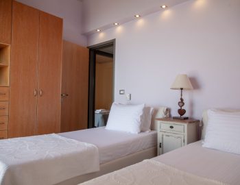 09 villa aldena lefkada greece bedroom closet beds