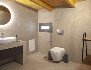 onorama villas perigiali lefkada large brown bathroom