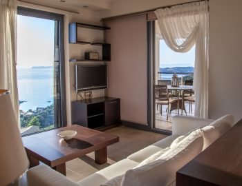 14 villa aldena lefkada greece living room television table