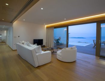 Villa Vita Sivota Lefkada interior livingroom