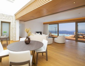 Villa Vita Sivota Lefkada interior livingroom