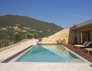 Villa Vita Sivota Lefkada pool exterior