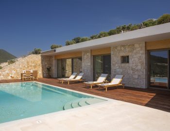 Villa Vita Sivota Lefkada pool exterior