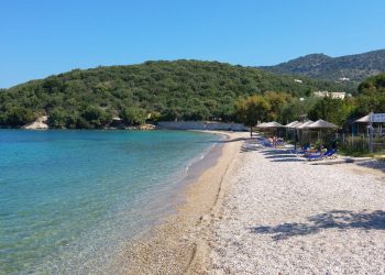 gallikos molos beach sivota epirus greece