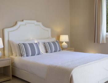 ionian luxury villas olivia lefkada perigiali bed double lights window bed table