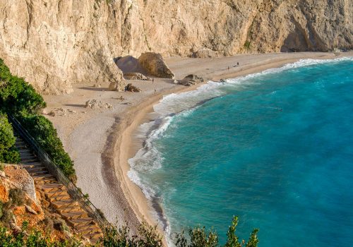lefkada beaches ionian island greece