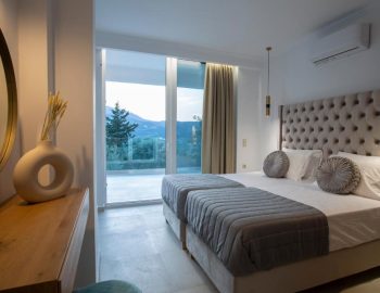majestic villas geni lefkada bedroom window view