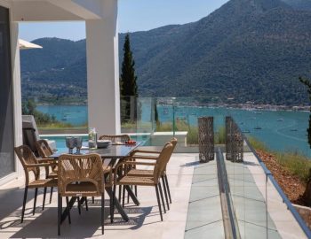 majestic villas geni lefkada outdoor furniture table lunch
