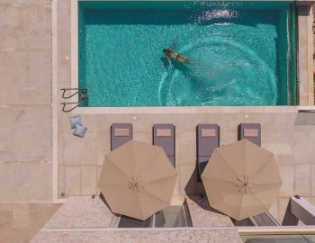 majestic villas geni lefkada pool umbrellas