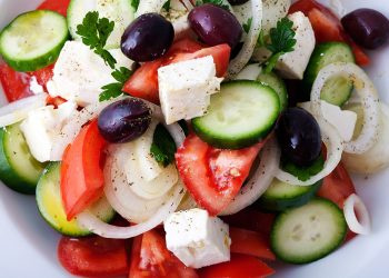 private chef villas greece greek salad 1