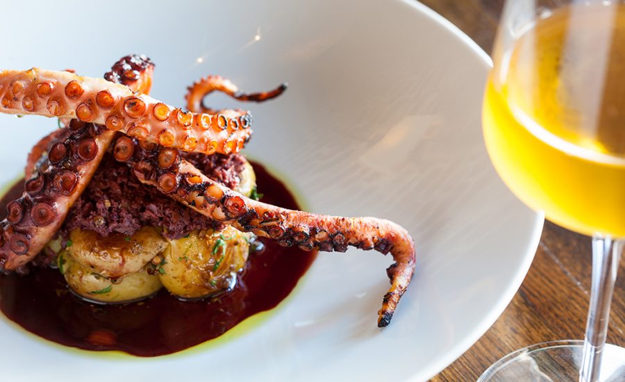 private chef villas seafood octopus greece