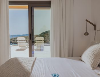 villa alpha sivota lefkada greece bedroom with private balcony