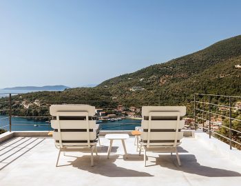 villa alpha sivota lefkada greece private balcony with sea view