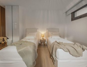 villa alpha sivota lefkada greece twin bedroom