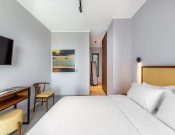 villa alpha z luxury lefkada greece double bedroom