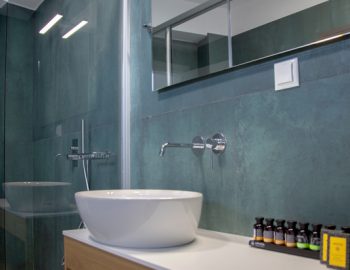 villa andromeda preveza monolithi greece bathroom