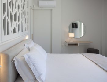 villa andromeda preveza monolithi greece master bed room