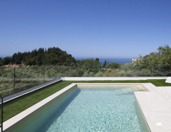 villa andromeda preveza monolithi greece pool area