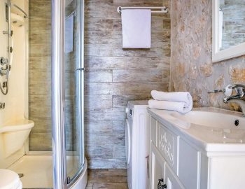 villa anemus sivota lefkada greece family bathroom with shower