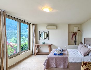 villa anemus sivota lefkada greece master bedroom sea view