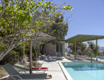 villa anemus sivota lefkada greece private pool area