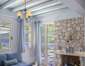 villa anemus sivota lefkada greece traditional lounge room