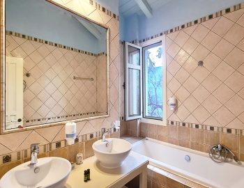 villa anemus sivota lefkada greece upper level bathroom