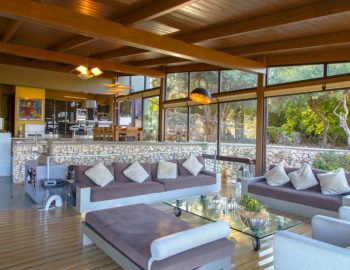 villa apanemia apolpena lefkada greece living space with garden view