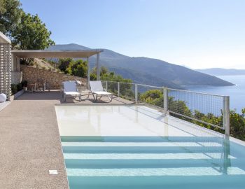 villa corali sivota lefkada greece modern design pool