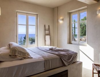 villa da lula agios nikitas lefkada double bedroom with sea view 1