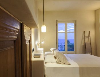 villa da lula agios nikitas night relaxation double bedroom 1