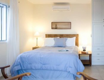 villa del sol perigiali lefkada greece double bedroom