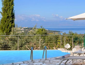 villa dendrilia kassiopi corfu greece pool view cover photo