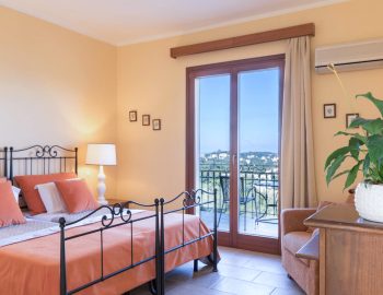 villa dendrilia kassiopi corfu greece twin sinle beds