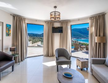 villa drakatos mare vasiliki lefkada open living with sea views