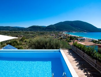 villa drakatos mare vasiliki lefkada pool with sea view