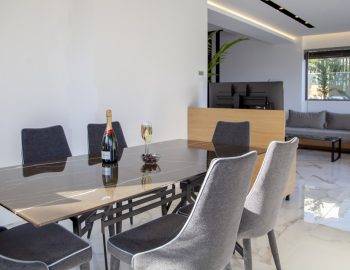 villa ena zavia resort sivota greece dining lounge