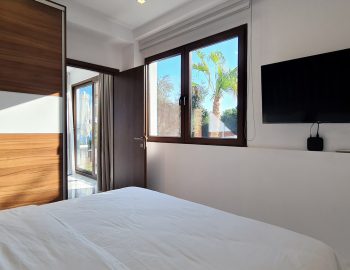 villa ena zavia resort sivota greece lower level bedroom
