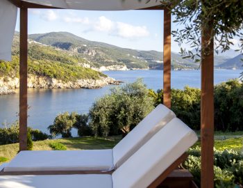 villa ena zavia resort sivota greece sun lounger