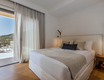 villa gamma sivota lefkada greece bedroom with private balcony
