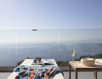 villa glass syvota epirus greece stunning sea views