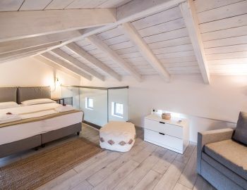 villa irene vasiliki lefkada lefkas loft style double bedroom luxury