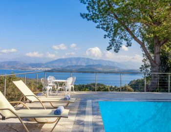 villa leondari kassiopi corfu greece pool with view cover photo