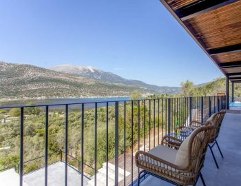 villa luca dessimi lefkada greece balcony seating with sea view 1