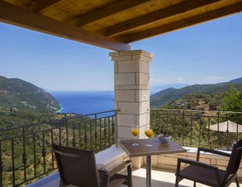 villa magnolia mikros gialos lefkada greece upper level private balcony