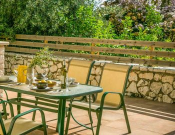 villa maistro sivota lefkada greece outdoor dining area with amazing views
